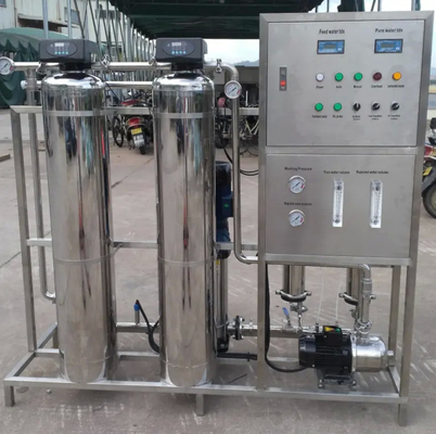 comprar planta comercial del Ro de 380V 500 Lph, máquina del tratamiento de aguas de la ósmosis reversa SS304 online manufacture