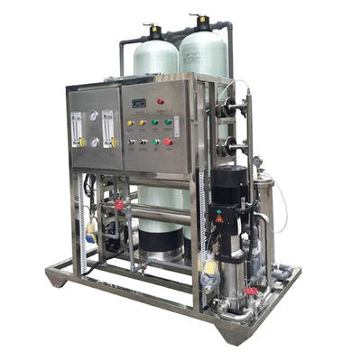 comprar Planta de agua de acero inoxidable 1000 Lph, purificador industrial del Ro del agua del Ro con el tanque de FRP online manufacture