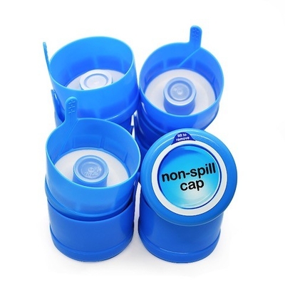 comprar El material de embalaje plástico reutilizable, 5 galones no derrama color azul de los casquillos online manufacture