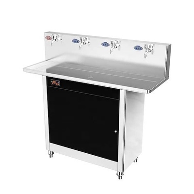comprar 35L refrigerador de agua de acero inoxidable automático, dispensador del agua de Pou con 4 grifos online manufacture