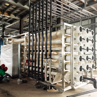comprar 40000L por hora de acero inoxidable Ro planta de tratamiento de agua Sistema de purificación de agua para industriales online manufacture