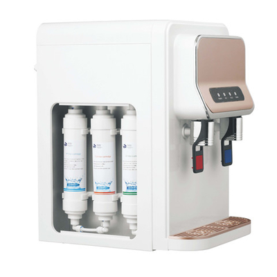 Refrigerador de agua de la ósmosis reversa de 3 etapas, color blanco del dispensador del agua de tabla de R134a