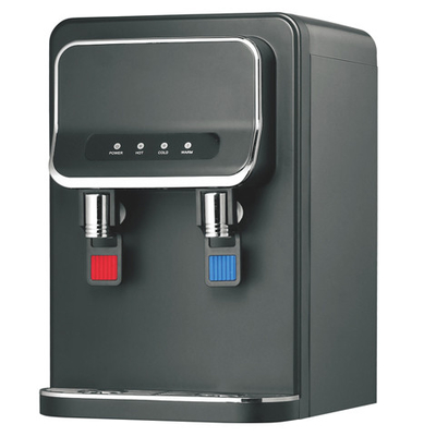 Dispensador de agua de refrigeración de escritorio Dispensador de agua de compresión Dispensador de agua de enfriamiento con temperatura del agua ajustable, agua fría y agua caliente Dispensador de agua disponible, Dispensador de agua para el hogar