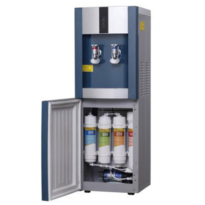Dispensador del agua de la ósmosis reversa de 4 etapas, refrigerador de agua caliente y frío de 220 voltios