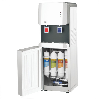 Refrigerador de agua libre de POU, dispensador caliente blanco de la agua fría de la ósmosis reversa