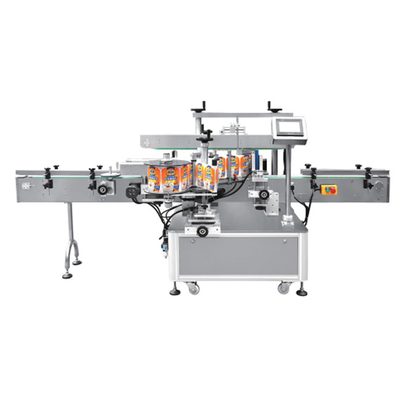 máquina de etiquetado lateral doble automática de la etiqueta engomada 220V con los 25m/Min Speed