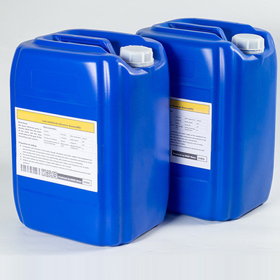 Aguas residuales Agua pura Tratamiento de aguas Inhibidor de la escala de ósmosis inversa industrial especial 25 kg/ barril Cubo azul