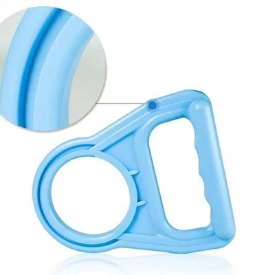 Manija plástica durable del material de embalaje del PE para el ODM móvil del OEM del agua del cubo