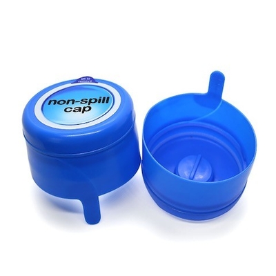 OEM material de 5 del galón de Eco casquillos de la botella de agua del HDPE amistoso de la categoría alimenticia