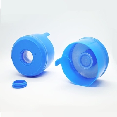 El azul modificado para requisitos particulares no derrama los casquillos para el material del HDPE de la botella de agua de 5 galones