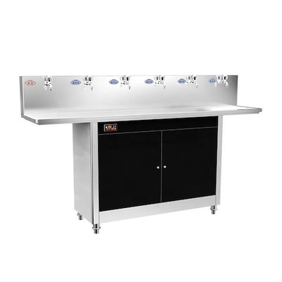 Tipo automático de acero inoxidable del agua del refrigerador comercial POU de los purificadores
