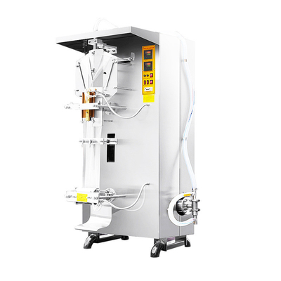 Máquina de llenado de agua potable de 100 ml-250 ml x2 con sistema de control PLC 220v/380v 1.8kw