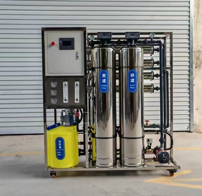 500LPH bomba de purificación de agua de acero inoxidable para productos alimenticios, bebidas, productos químicos y sistemas agrícolas Componentes principales de PLC 220V