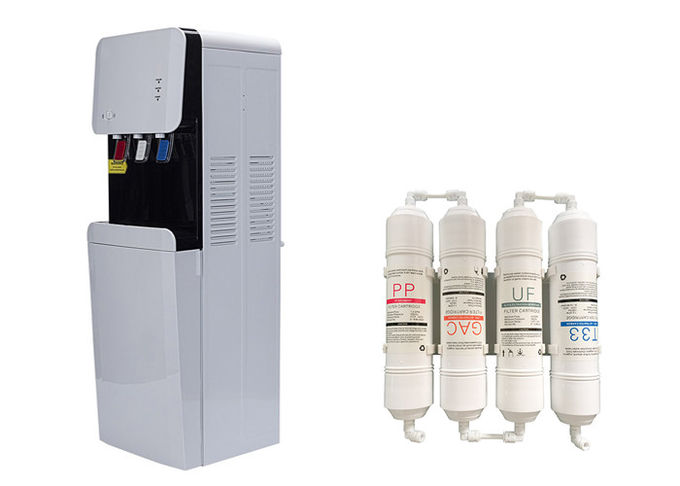Dispensador de enfriamiento del refrigerador de agua de los golpecitos de la tubería 3 del compresor con el sistema en línea 105L-XGJ 0 de la filtración