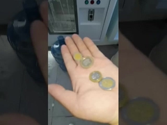 Máquinas expendedoras alcalinas de fichas de la purificación del agua de la ventana